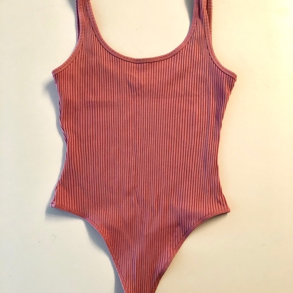 Aritzia Wilfred “Leila” Pink bodysuit. Size S. - Picture 2 of 4